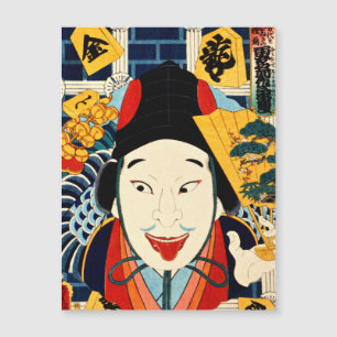 Retrato de um Ator de Toyohara Kunichika