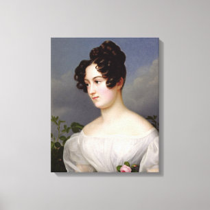 Retrato de uma jovem mulher, 1827 (óleo em canvas