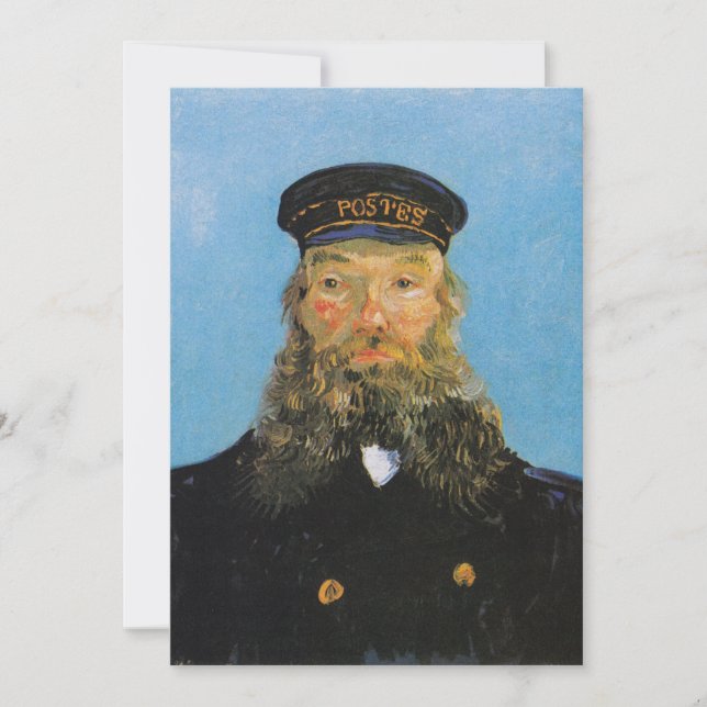 Retrato do Carteiro Roulin | Vincent van Gogh (Frente)