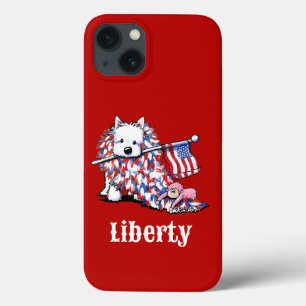 Retrato do KiniArt Liberty Westie