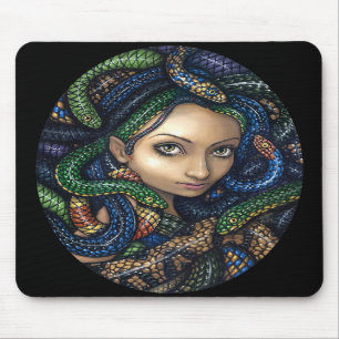 "Retrato do Medusa" Mousepad