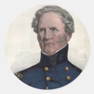 Retrato dos adesivos Winfield Scott