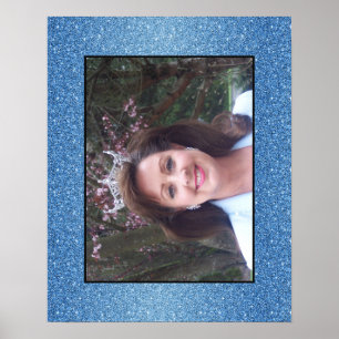 Retrato feito sob encomenda do poster do brilho da