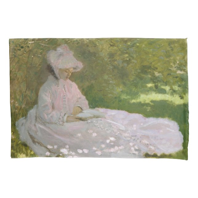 Retrato Impressionista de Primavera, Claude Monet (Frente)
