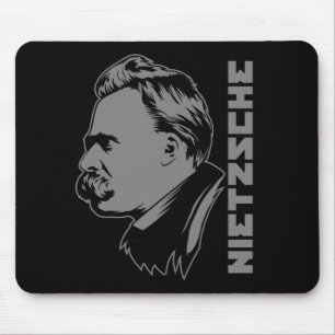 Retrato Mousepad de Frederich Nietzsche