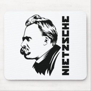 Retrato Mousepad de Frederich Nietzsche