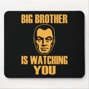 Retrato Mousepad do big brother