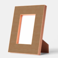 Retrato personalizado de 4" x 6", FrameStyle: natu