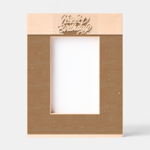 Retrato personalizado de 4" x 6", FrameStyle: natu