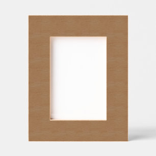 Retrato personalizado de 5" x 7", FrameStyle: natu