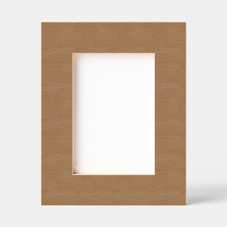 Retrato personalizado de 5" x 7", FrameStyle: natu