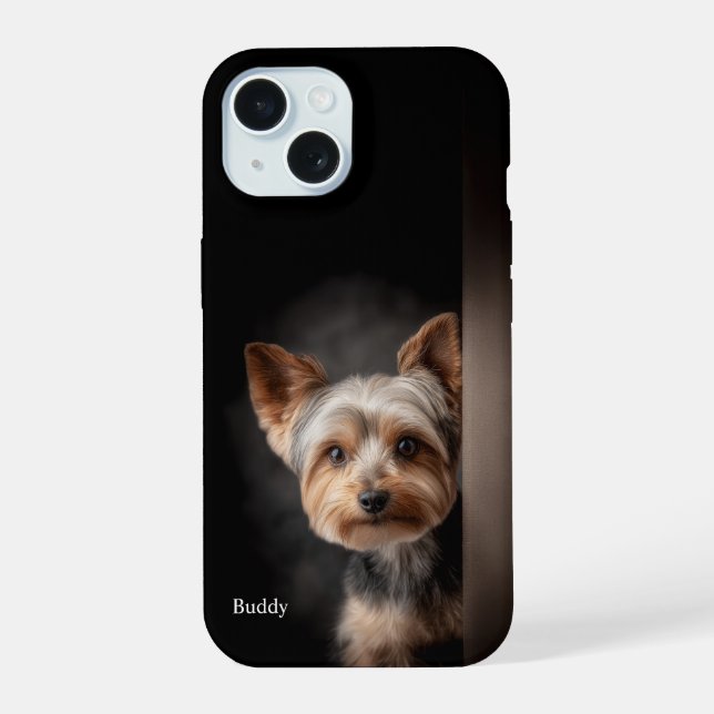 Retrato Personalizado de Yorkshire Terrier (Verso)