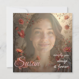 Retrato Personalizado para Ela – Presente de Foto 