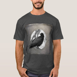 Retrato vítreo Crow T-Shirt
