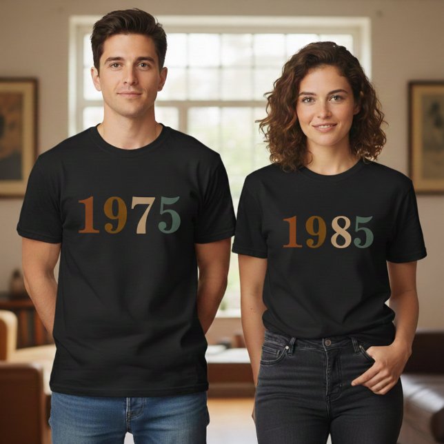 Retro 1985 Graphic T-Shirt (Criador carregado)