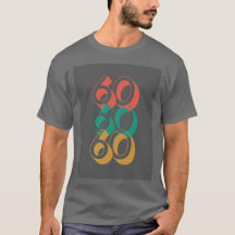 Retro 666 Cinzas T-Shirt