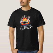 Retro 80s Cassette Tape T-Shirt – I Love Retro