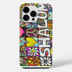 Retro Anos 60 Psikedélico Shalom LOVE Case-Mate iP