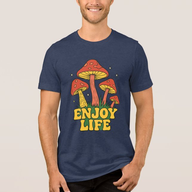Retro Aproveite a camisa de suor de vida (Frente)