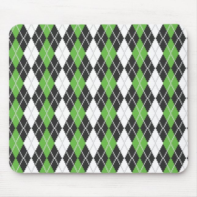 Retro Argyle Mousepad (Frente)