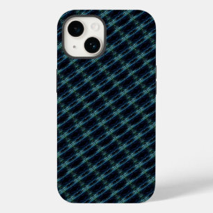 Retro Artdeco em verde preto e azul