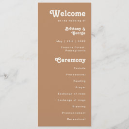 Retro Beach | Programa Brown Wedding