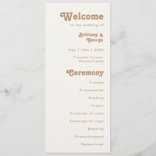 Retro Beach Programa Casamento de Marfim