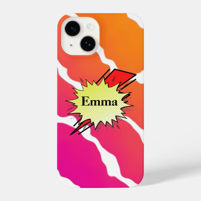 Retro bubble color comic (Verso)