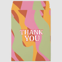 Retro Business Colorful Thank You