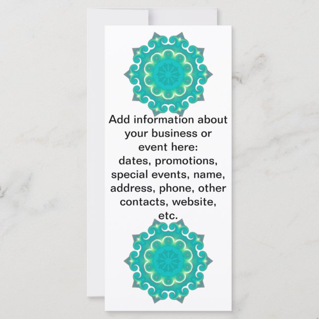 Retro Caleidoscópio Abstrato (Frente)