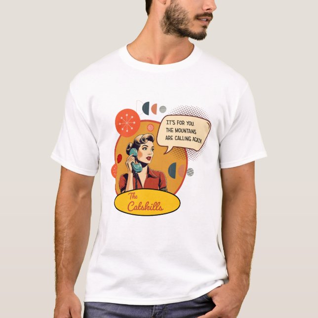 Retro, camiseta engraçada (Frente)