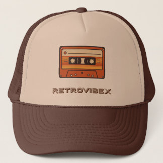 Retro Cassette Hat - Boné de Música Vintage RETROV