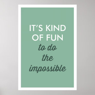 Retro É divertido fazer a Impressão impossível