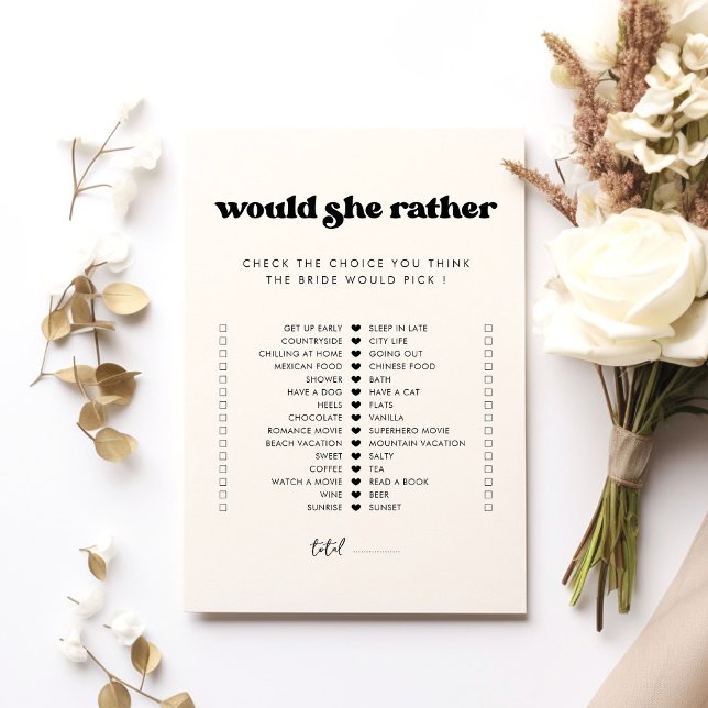 Retro Ela Iria Preferencialmente Cartão De Jogo De (Criador carregado)