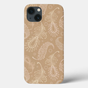 Retro-feater-pale-pattern