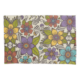 Retro Floral Colorido