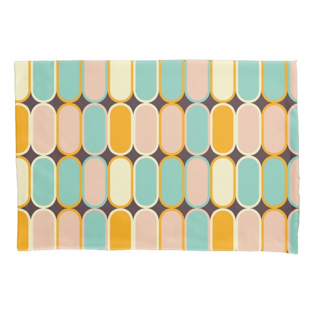Retro geometric pattern with vertical ovals (Frente-Esquerda)
