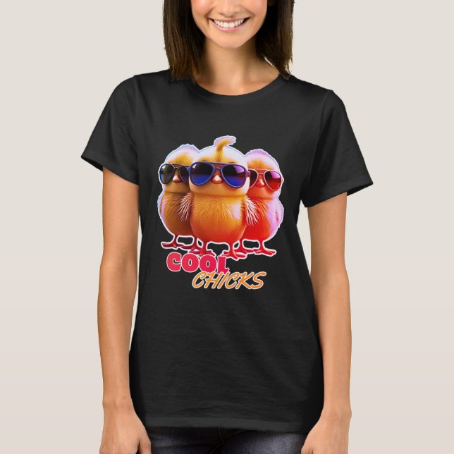 Retro Girls me divertiu em T-Shirt (Frente)