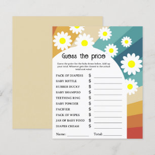 Retro Groovy - jogo Price Guess