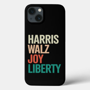 Retro Harris Waltz 2024 Harris Walz Joy Liberty