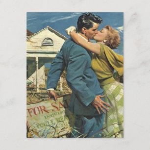 Retro Home Encontrada Nós nos Mudamos Anúncio de M