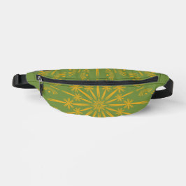 Retro Mandala Avocado Fanny Pack