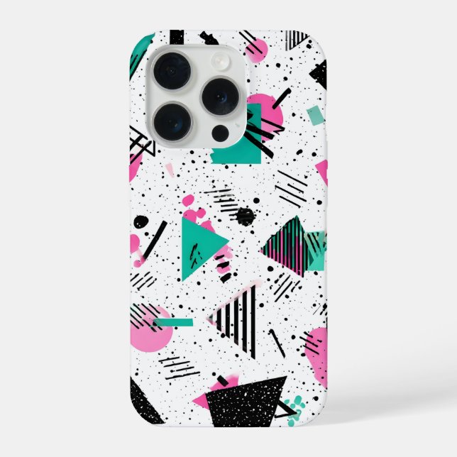 Retro Memphis Geometric Pattern (Verso)