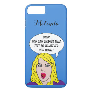 RETRO MULHER COM SUAS capas de telefone personaliz