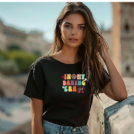 Retrô na minha camiseta da era do cozimento