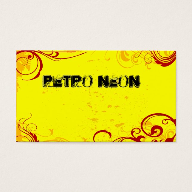 Retro Neon Yellow (Frente)