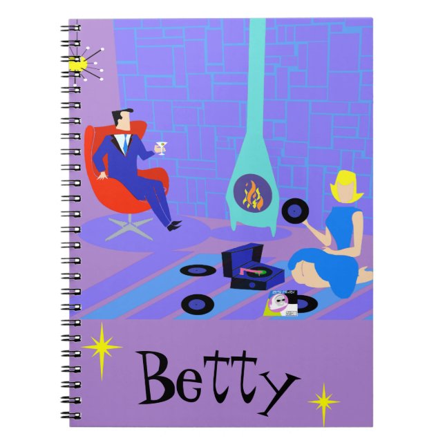 Retro nivelando em casa o caderno (Frente)