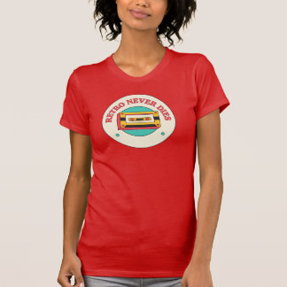 Retro Nunca Morre na camiseta feminina