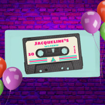 Retro Oitenta Música Misturar Fita 50ª Festa de an