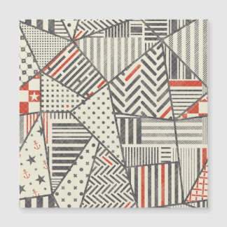 Retro Patch: Abstrato Geométrico Design